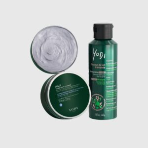 Set για λιπαρά μαλλιά - Μάσκα μαλλιών Super Light Charbon & Σαμπουάν Douceur de Lait d'Amande