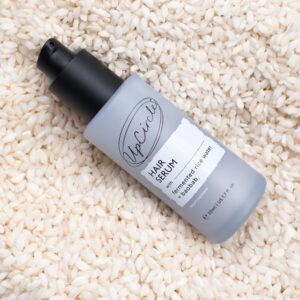 Leave-in serum θερμοπροστασίας μαλλιών με ρυζόνερο